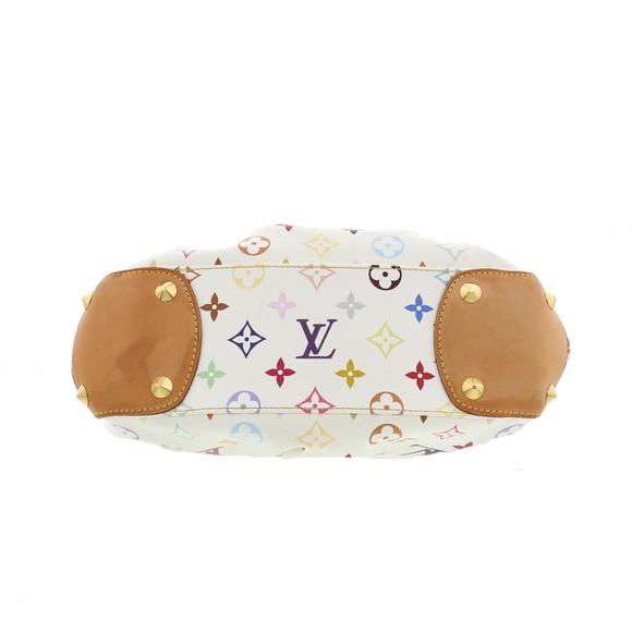 Louis Vuitton Judy Multicolor Shoulder Bag White - Picture 3 of 6